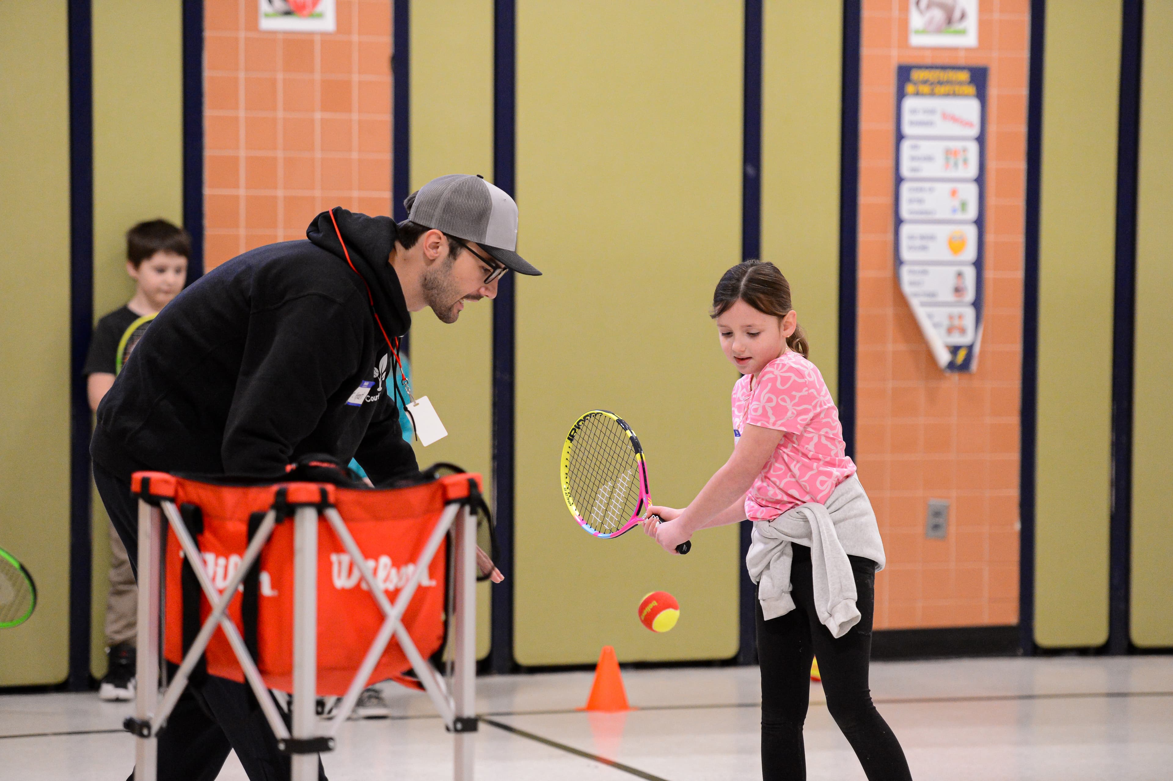 CourtBloom youth tennis photo — CourtBloom InAction 11